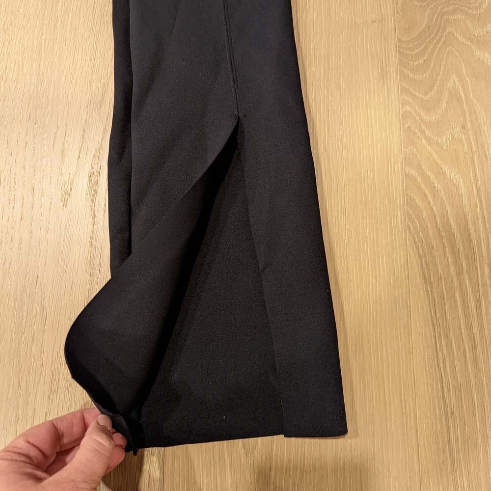 Commando Black Bootcut Athletic Pants - Picture 3 of 4